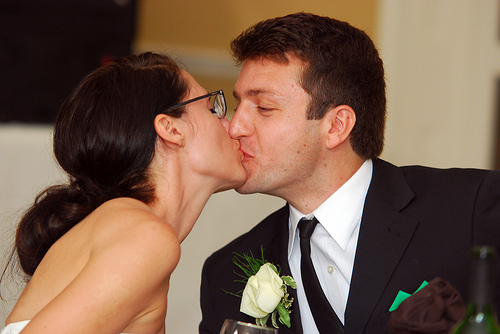 Annie & Dan’s vegan geek chic wedding