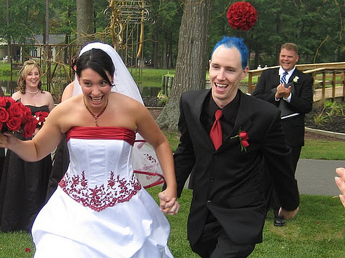Paula & Nicholas’s elegant, gothic, country club wedding