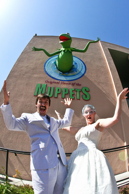 Luke and Suzanne’s Muppet wedding