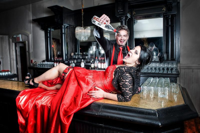 Eni & Andrej’s gothic, Yugoslavian wedding