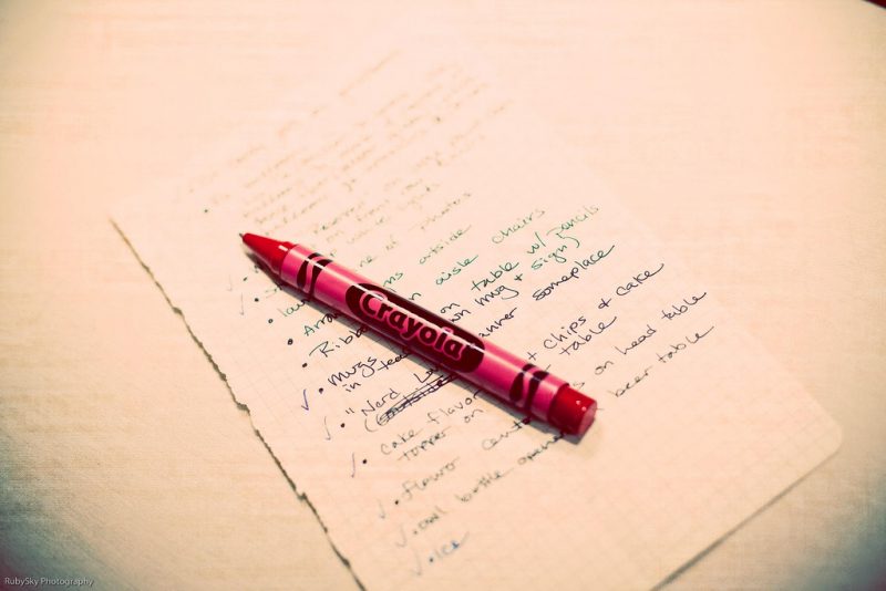 Stress rehearsal: Why I’m saying goodbye to the wedding photo checklist