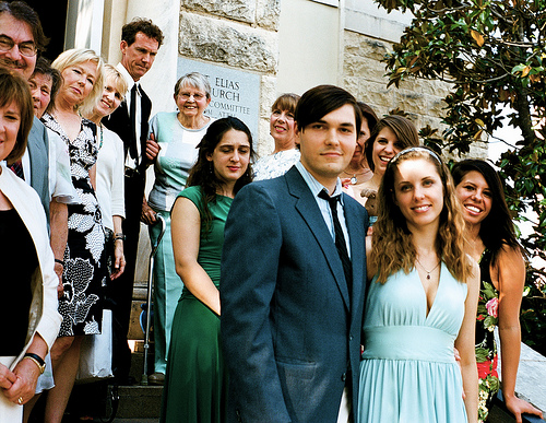 Emma & Ted’s vodka-soaked, playful wedding celebration
