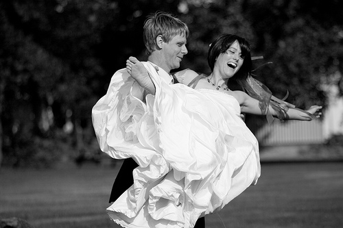 Amy & Ian’s back-home, summertime wedding