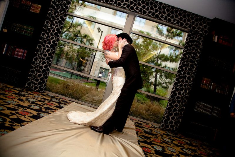 Katherine & Matthew’s tornado-threatened mix-and-match wedding