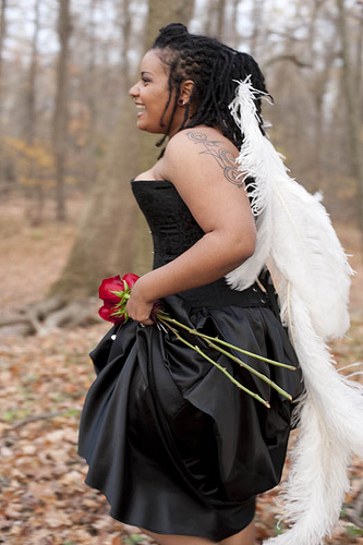 Feathers, wings and a hoopin’ Mother of the Bride