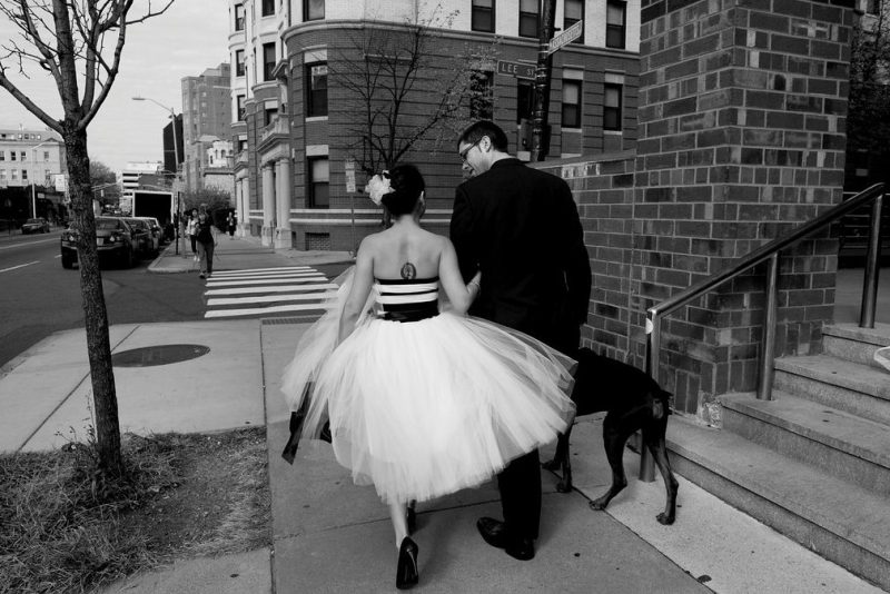 Violetta & Jason’s funky chicken dance-off wedding