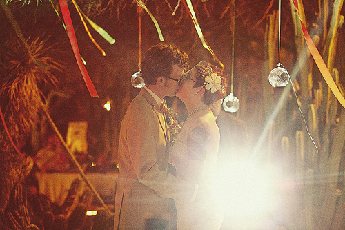 Heather & Ben’s intimate cactus garden wedding