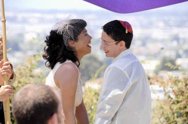 Juno & Noah’s queer feminist interfaith wedding
