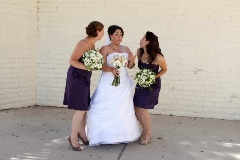 How to beat the heat on your wedding day