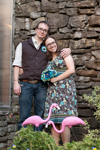 Jen & David’s laid-back Tennessee barbecue wedding