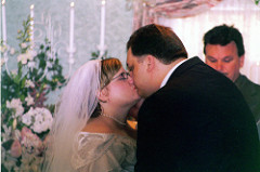 Melissa’s wedding at the Uptight Wedding Chapel (ha!)