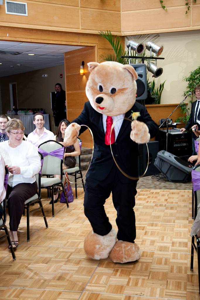 Forget the ring bearer… give us THE RING BEAR