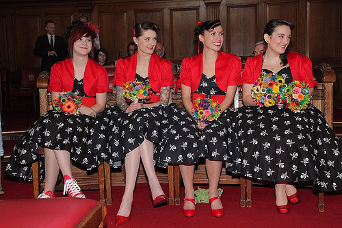 What logistics should I consider for a seated bridal party?