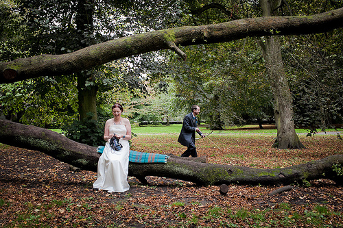 Laura & Daniel’s Pagan archery and knitting wedding