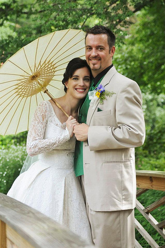 Kate & Brian’s outdoors and board games wedding