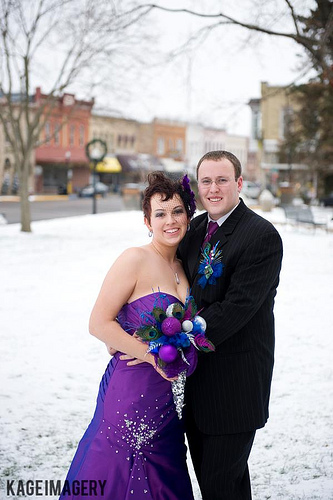 Aron & Kyle’s New Year’s Eve theater wedding