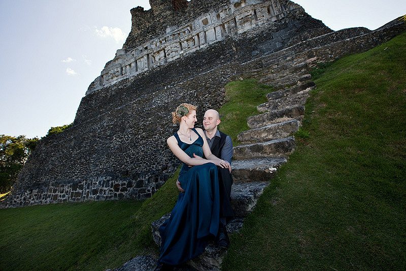 Michelle & Adric’s adventure in ancient ruins wedding