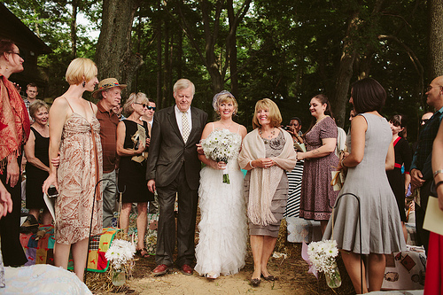 Join two families with flowers