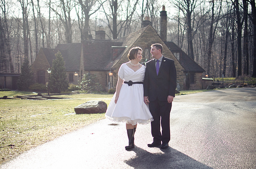 Gin & Brandon’s leap year mardi gras wedding