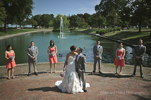 Kendall & Alex’s Portillo’s-fueled crafty wedding