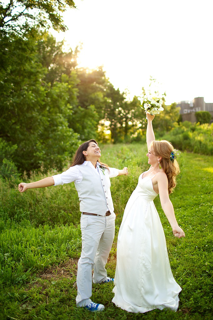 Kelsey & Meghan’s classic happy-sappy wedding