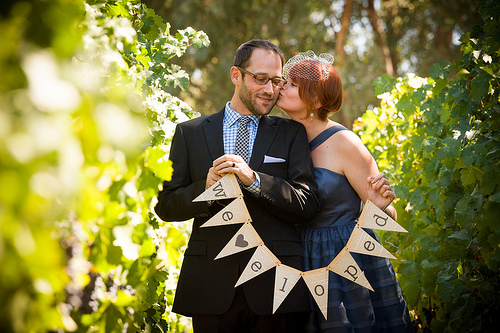 Alyssa & Joel’s private Napa vineyard elopement