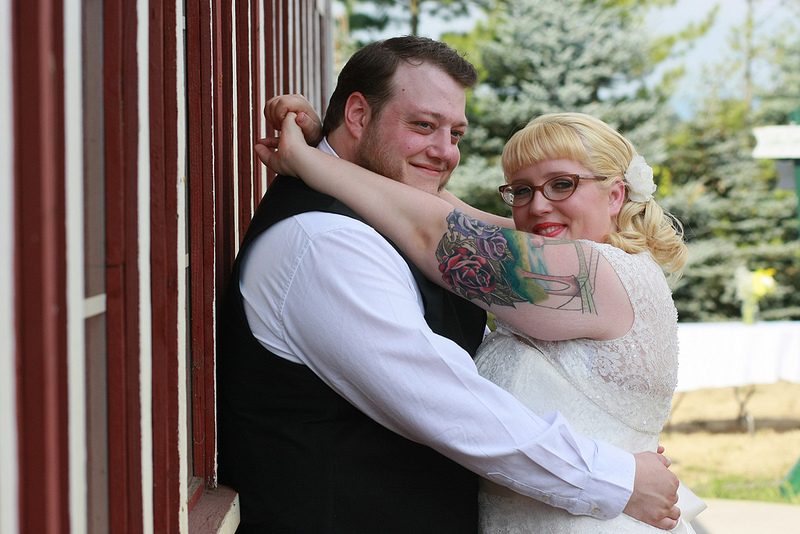 Sarah & Bryan’s nerdy barn bash wedding