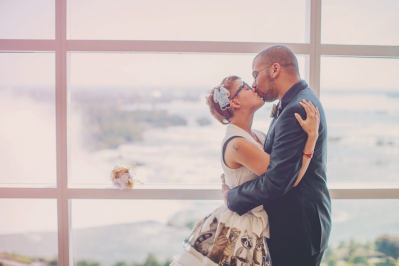 Emma & Kevin’s Muppets-and-raccoon-lovers’ elopement day of fun