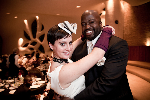 Alexa & Wale’s vibrant Nigerian engagement and minimalist Unitarian nerdfest
