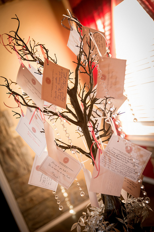 Honor those who can’t attend your wedding with a memory tree