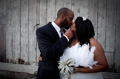 Yes it’s an air plant wedding bouquet!