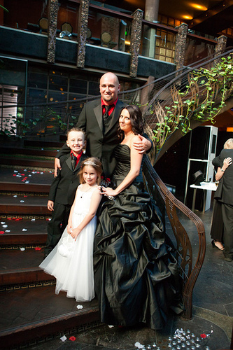 Manda & Dave’s afternoon wedding in a nightclub