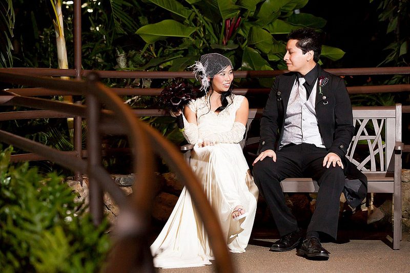 Keli & James’ video games comedy and butterflies wedding