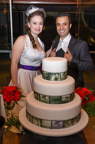 Nathalia & Rafael’s movie-themed wedding and going-away party