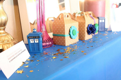 Doctor Who bridal showers are cool