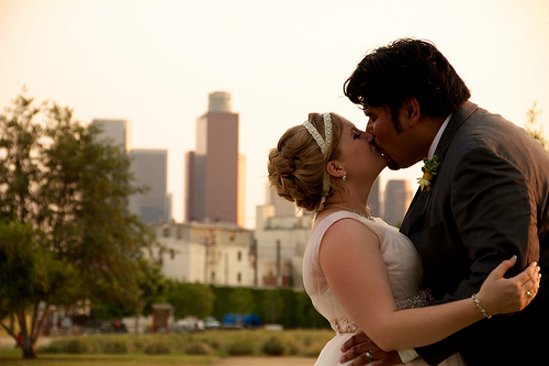 Our Los Angeles Latino love on a budget wedding