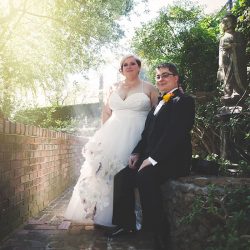 AlexDawnFirstpics1 - A quirky and magical wedding at The Houdini Estate A quirky and magical wedding at The Houdini Estate