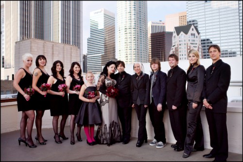 Groom’s girls and Best women