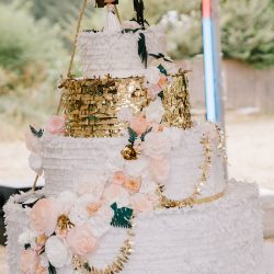 Even wildfires couldn't ruin this redwoods wedding (with the best "cake cutting" EVER!)