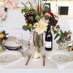 Even wildfires couldn't ruin this redwoods wedding (with the best "cake cutting" EVER!)