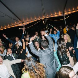 Even wildfires couldn't ruin this redwoods wedding (with the best "cake cutting" EVER!)