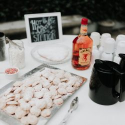 Pine cones, flowery hair, and forest chic combine at this rustic chic wedding