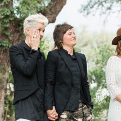 Get ready for the chic-as-hell outfits made this Texas wedding
