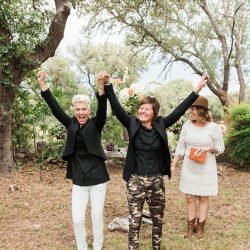 Get ready for the chic-as-hell outfits made this Texas wedding