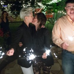 Get ready for the chic-as-hell outfits made this Texas wedding