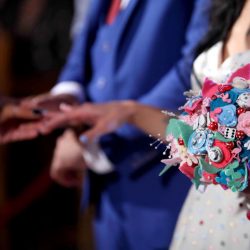 We're mad as hatters for this Alice in Wonderland-themed wedding in Greece