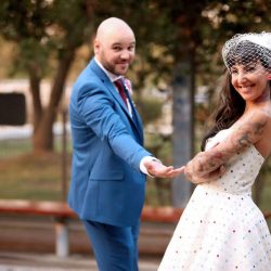 We're mad as hatters for this Alice in Wonderland-themed wedding in Greece