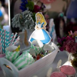 We're mad as hatters for this Alice in Wonderland wedding in Greece