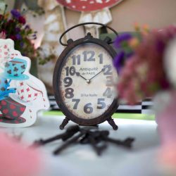 We're mad as hatters for this Alice in Wonderland wedding in Greece