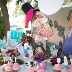 We're mad as hatters for this Alice in Wonderland wedding in Greece